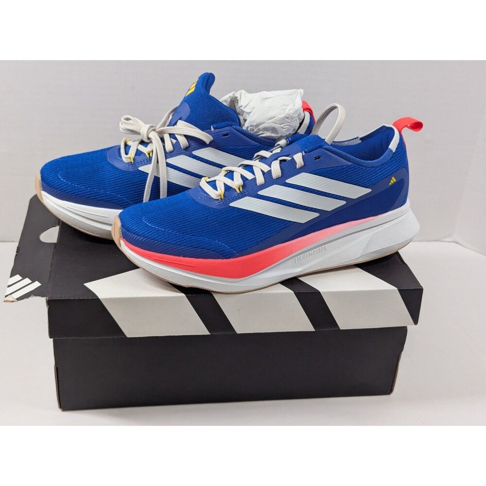 Adidas Jogit Running Shoes Blue Marathon Trainers #867
